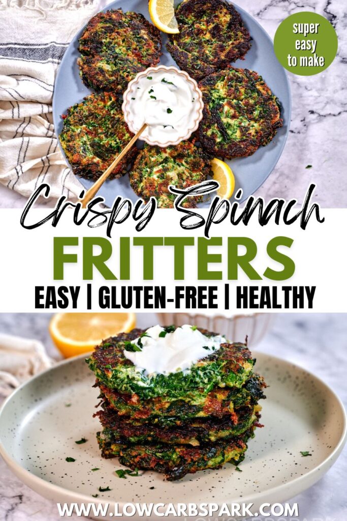 Crispy Spinach Fritters 10