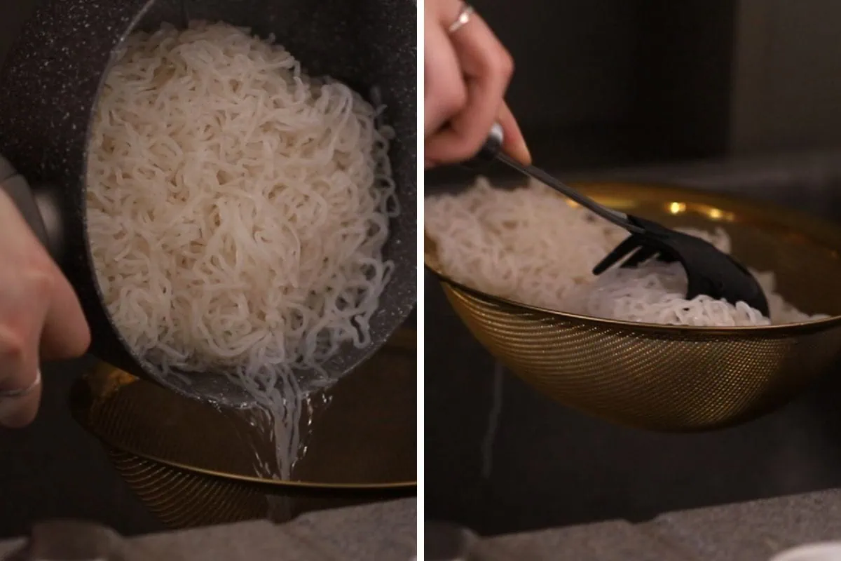 Garlic Butter Shirataki Noodles 6 how to make Garlic Butter Shirataki Noodles3