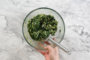how to make spinach fritters instructions