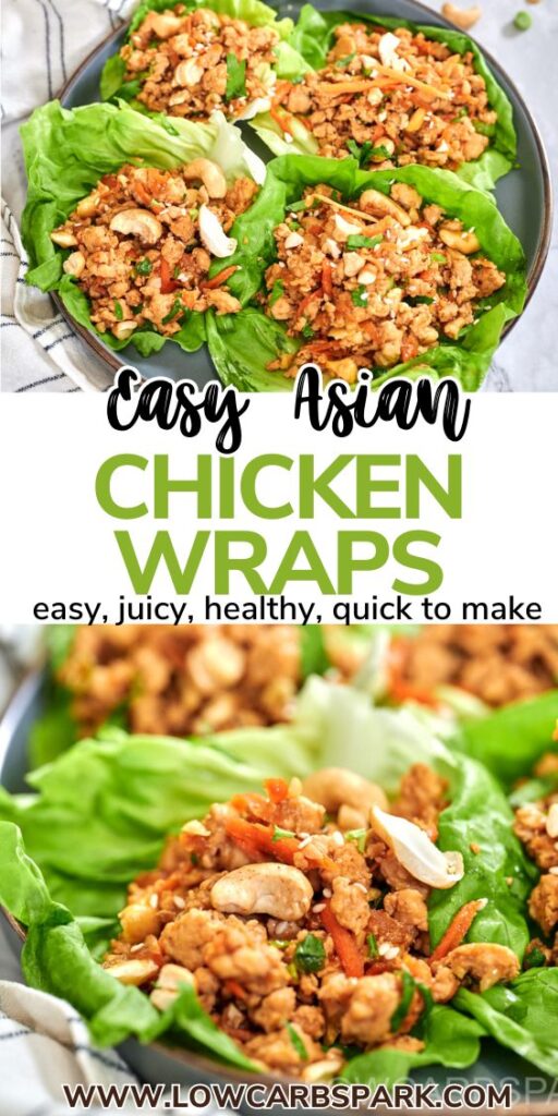 Asian Chicken Wraps