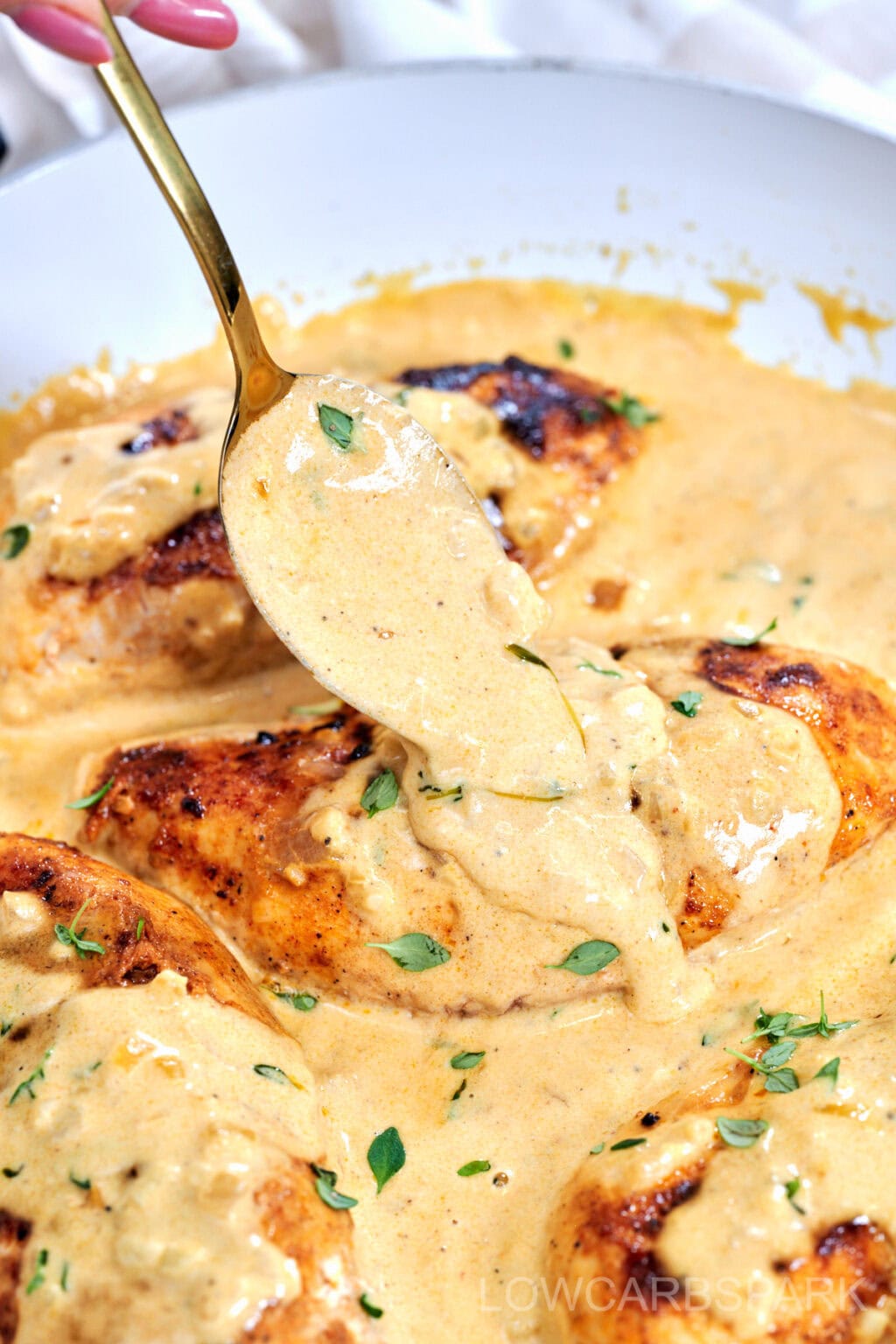 Creamy French Mustard Chicken Low Carb Spark