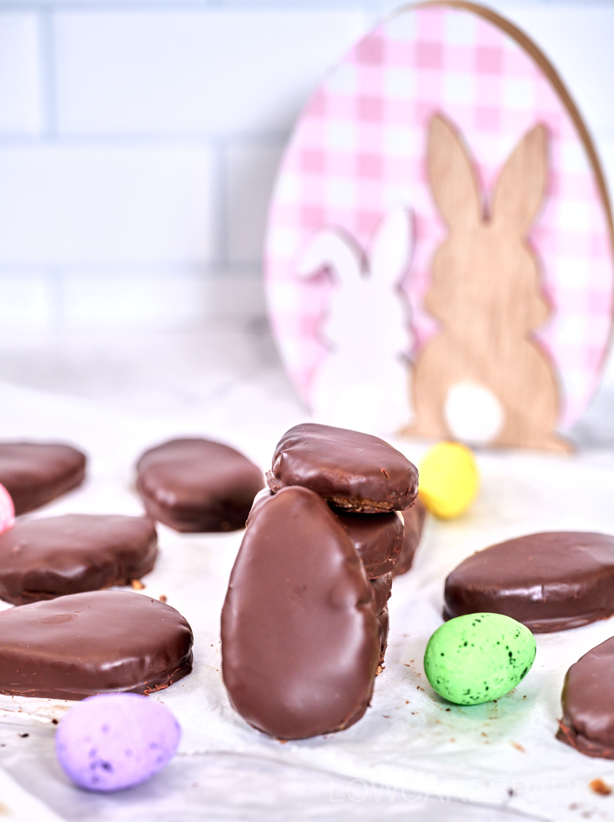 easy high protein peanut butter eggs easter