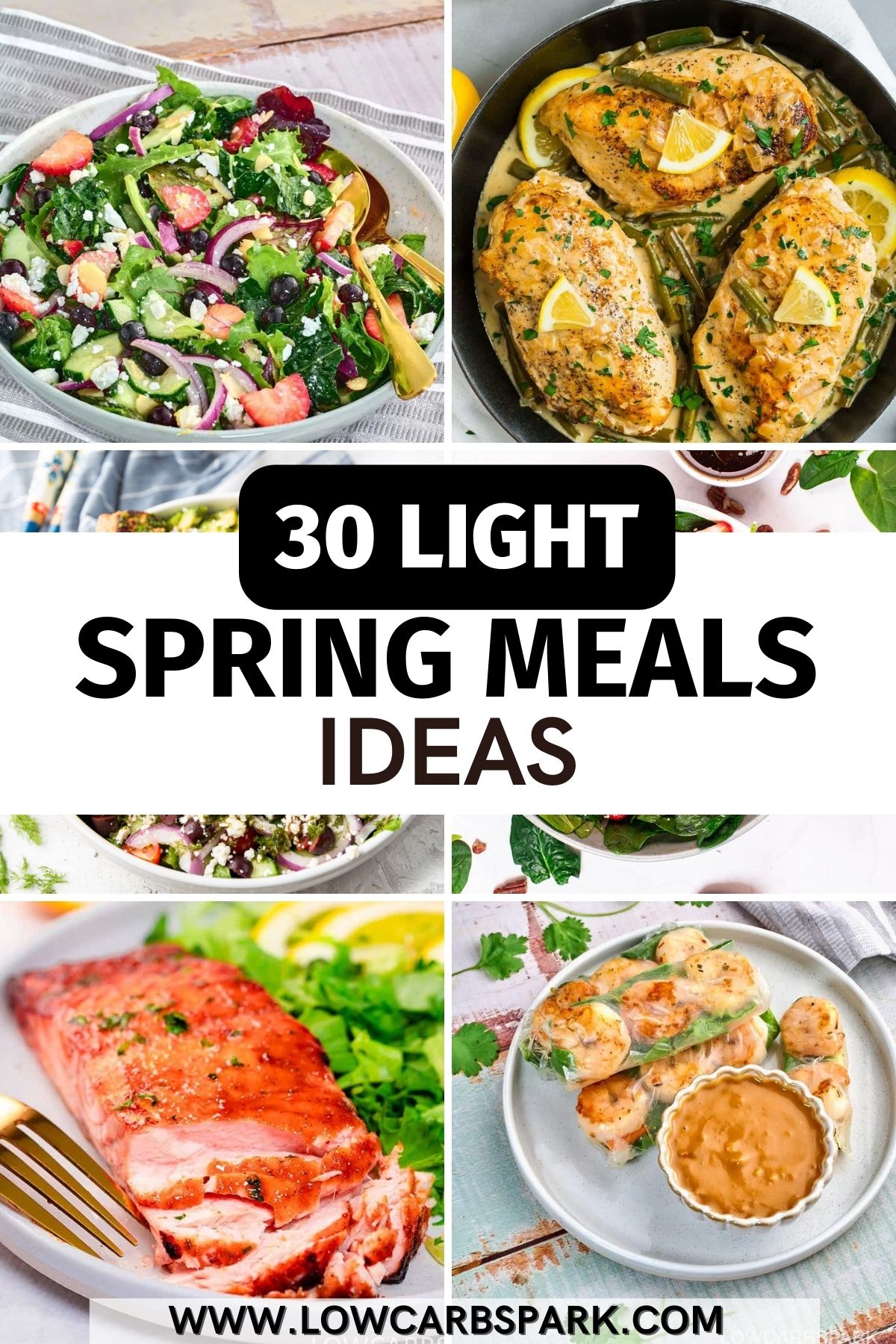 30 Fresh and Healthy Spring Dinners to Revitalize You