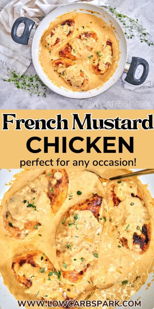 Easy French Mustard Chicken Dinner