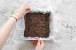 how to make coconut flour brownies7
