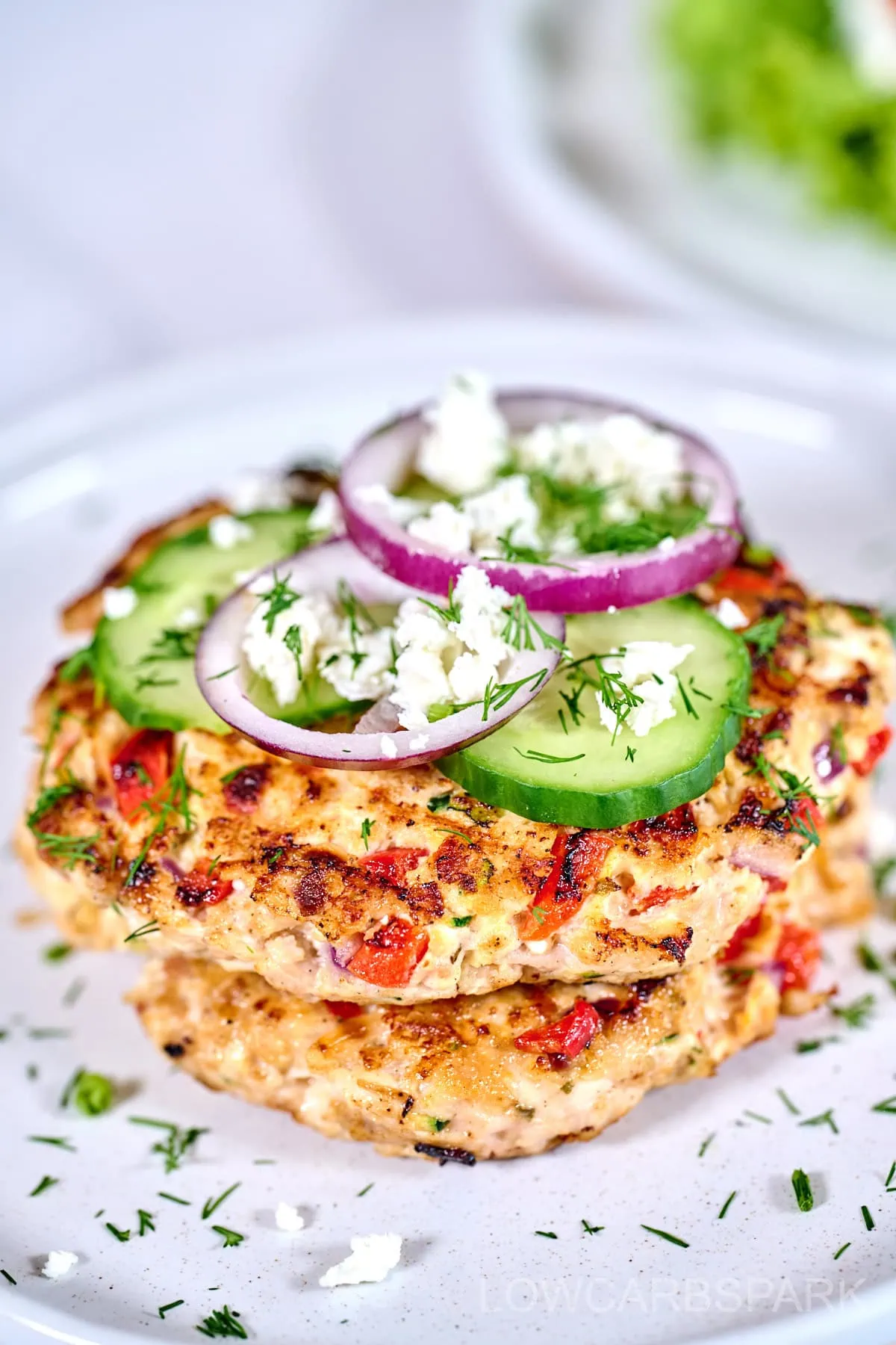Healthy Greek Chicken Burgers 8 Healthy Ground Chicken Greek Burgers