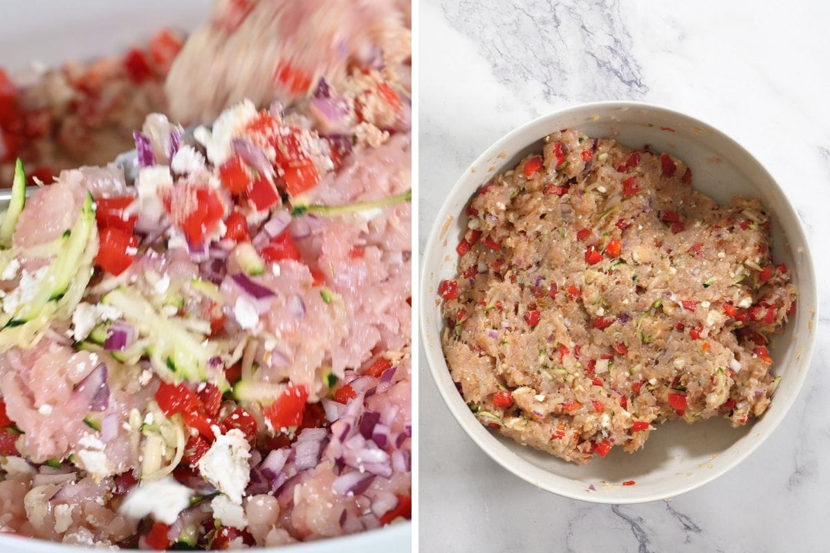 Healthy Greek Chicken Burgers 4 how to make Ground Chicken Greek Burgers