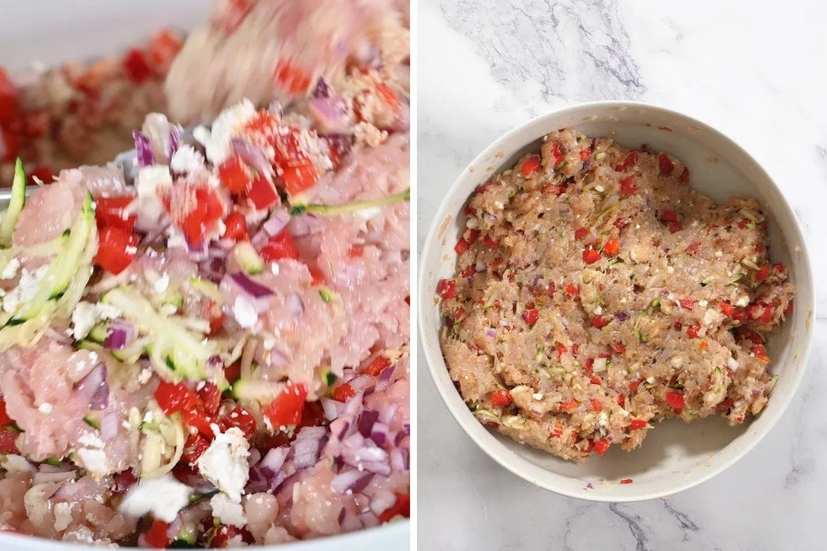 Healthy Greek Chicken Burgers 4 how to make Ground Chicken Greek Burgers