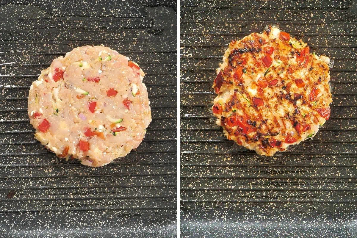 Healthy Greek Chicken Burgers 6 how to make Ground Chicken Greek Burgers