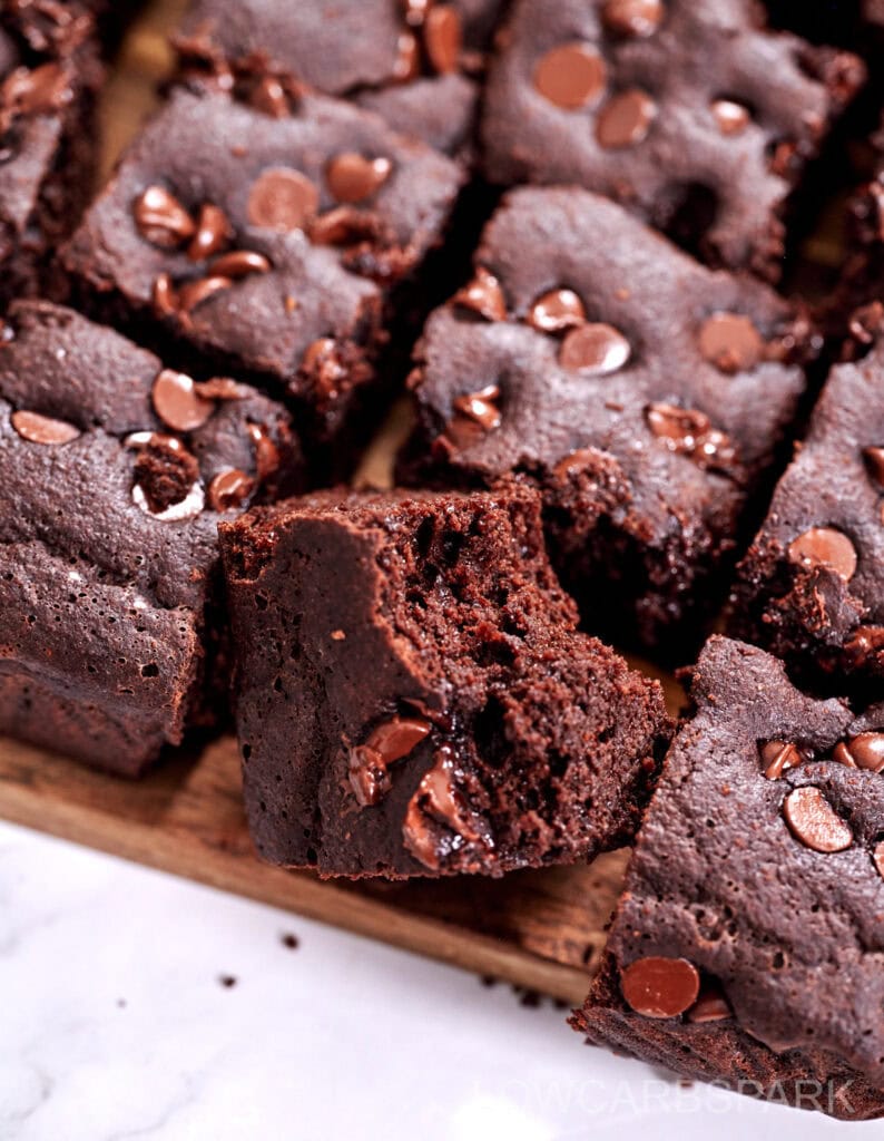 Cottage Cheese Protein Brownies 8 cottage cheese protein brownies