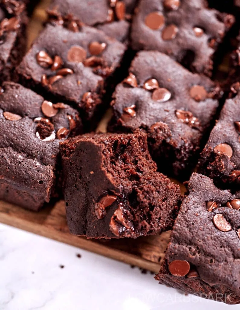 Cottage Cheese Protein Brownies 8 cottage cheese protein brownies