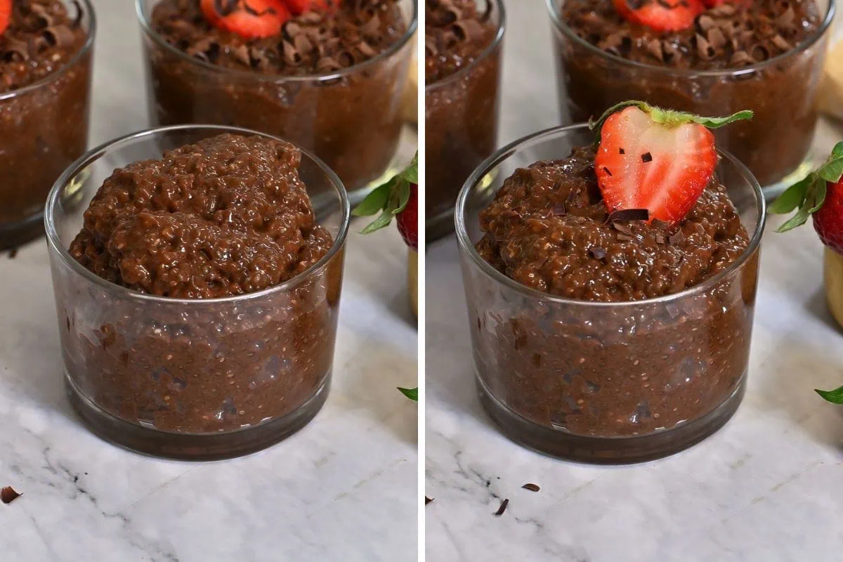 Chocolate Chia Pudding 6 how to make Quick and Easy Chocolate Chia Pudding2