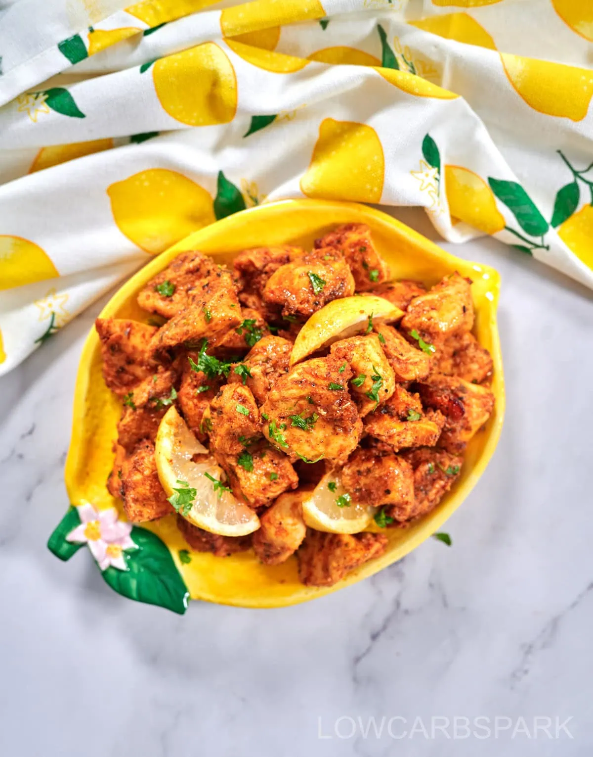 Air Fryer Lemon Chicken Bites 2 Air Fryer Lemon Chicken Bites