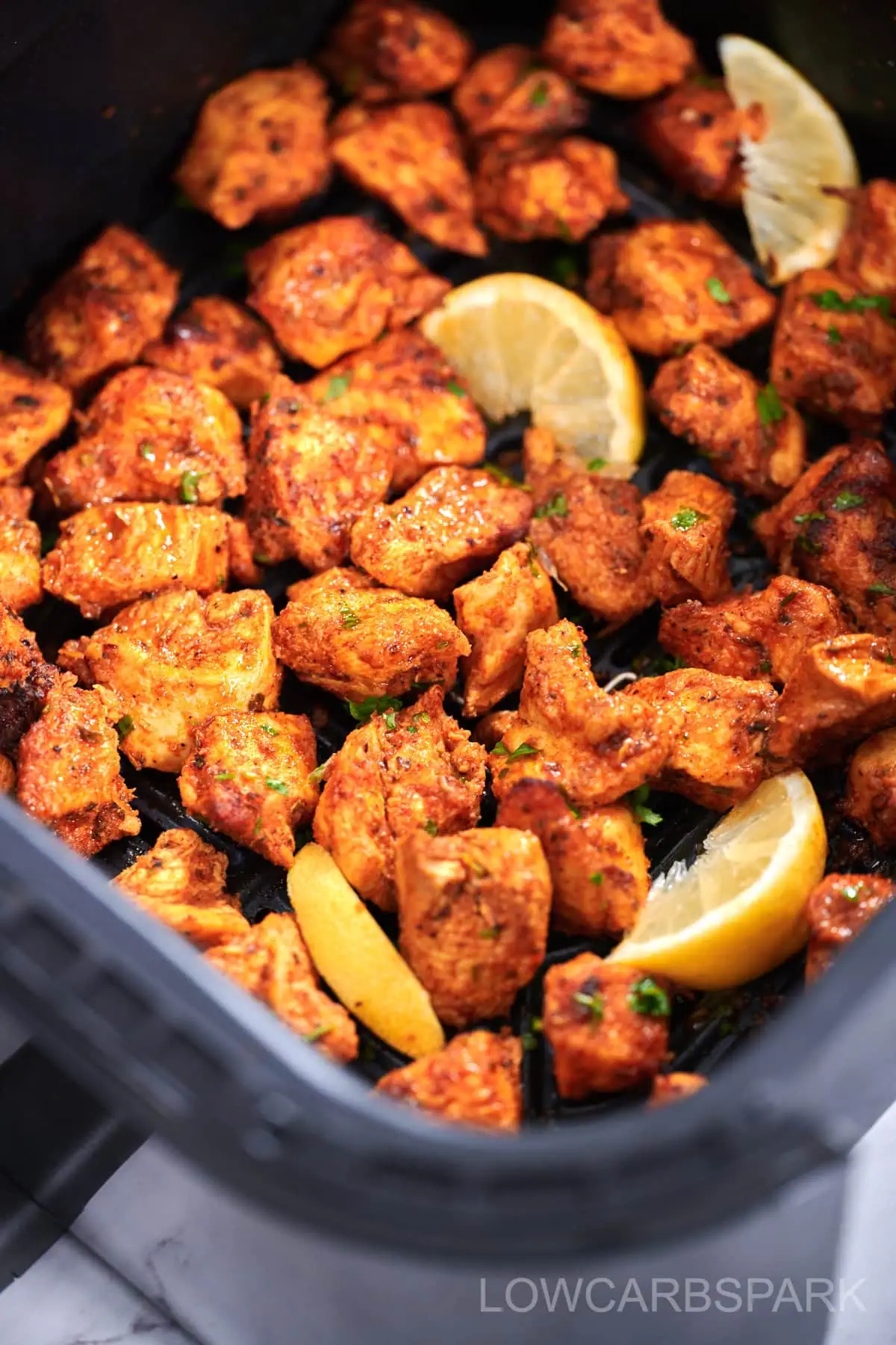 Air Fryer Lemon Chicken Bites 8 Air Fryer Lemon Chicken Bites