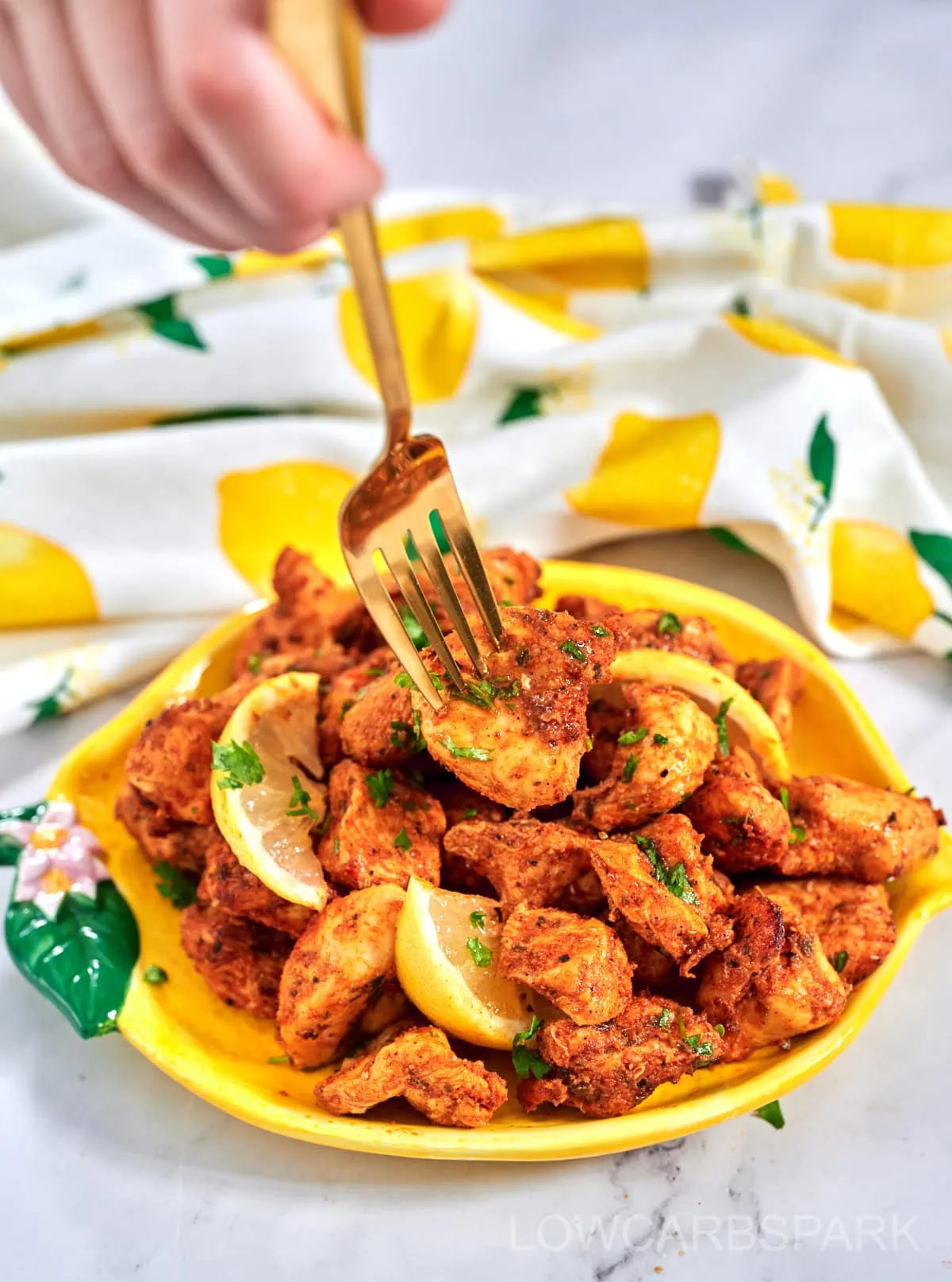 Air Fryer Lemon Chicken Bites 9 Air Fryer Lemon Chicken Bites