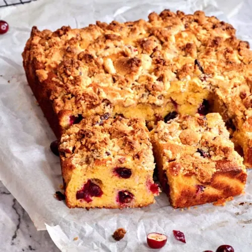 Cranberry Crumb Cake 10 Cranberry Crumb Cake