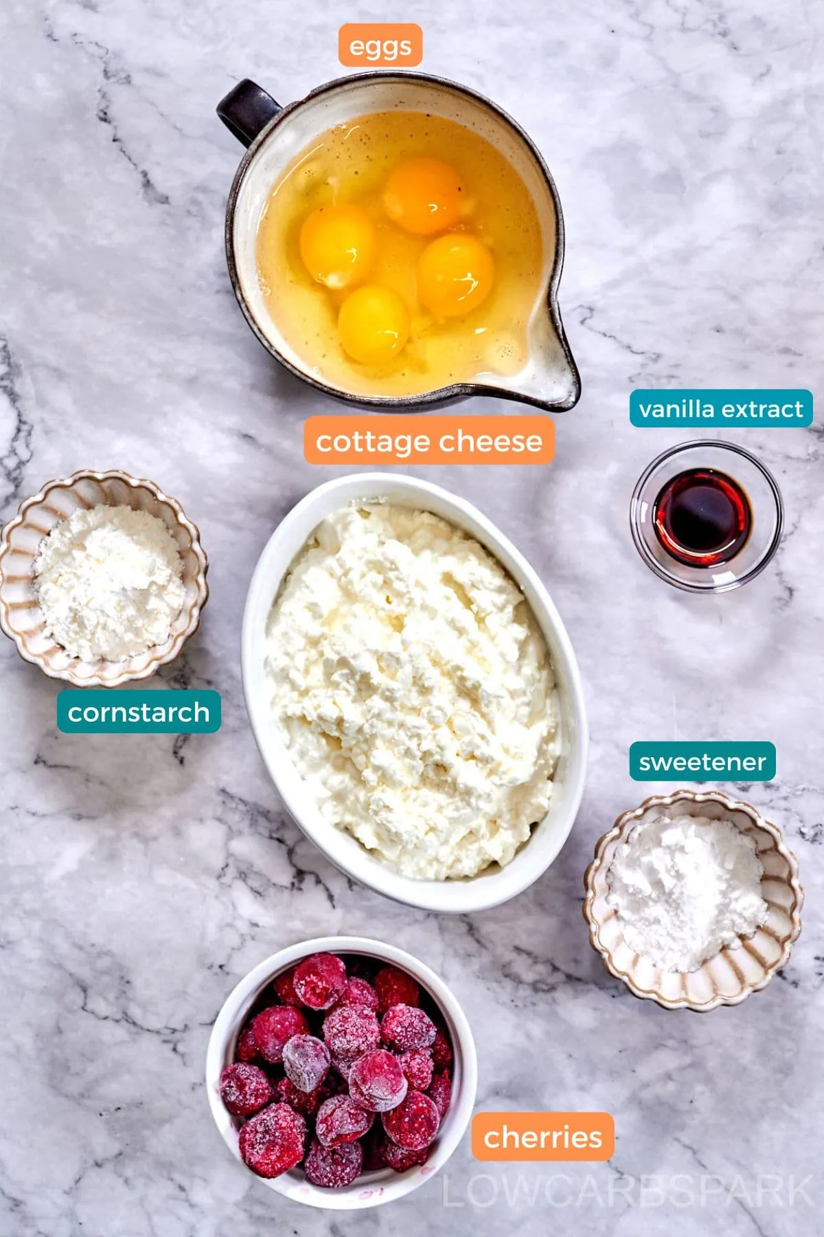 Berry Cottage Cheese Clafoutis 3 Berry Cottage Cheese Clafoutis Ingredients