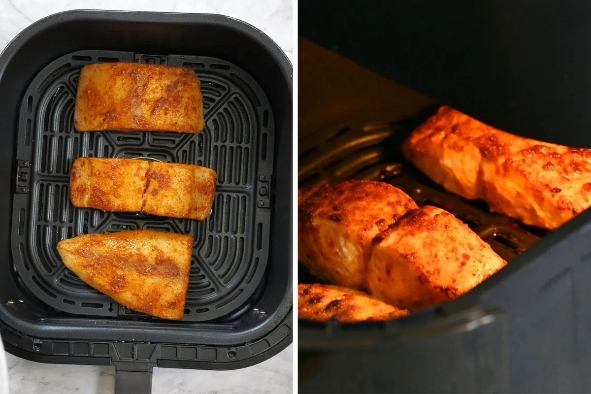 Fish Tacos 6 Cooking white fish tacos in an air fryer for quick weeknight dinner.
