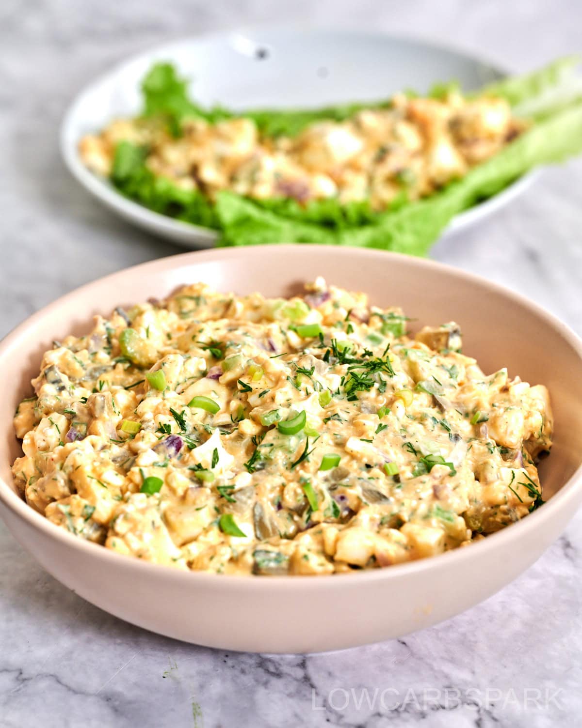 Creamy Cottage Cheese Egg Salad