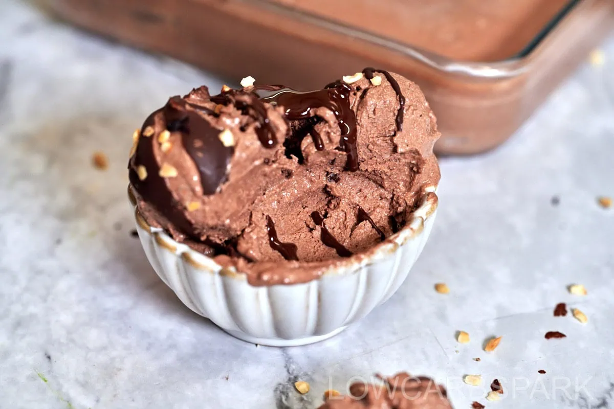 Chocolate Cottage Cheese Ice Cream 9 Keto Chocolate Cottage Cheese Ice Cream3