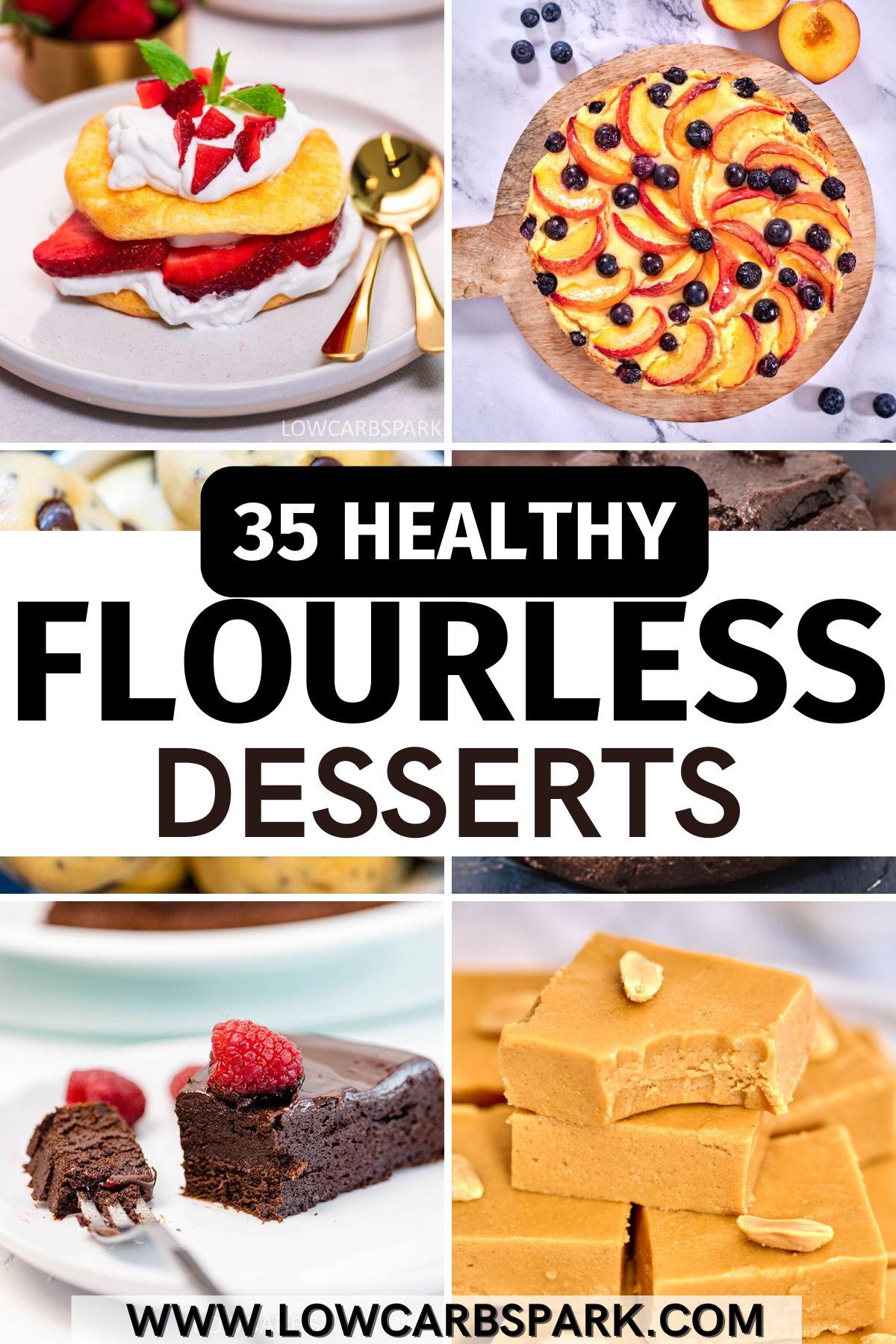 35+ Healthy Flourless Dessert Recipes