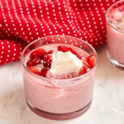 High-Protein Cottage Cheese Strawberry Mousse 10 High Protein Cottage Cheese Strawberry Mousse