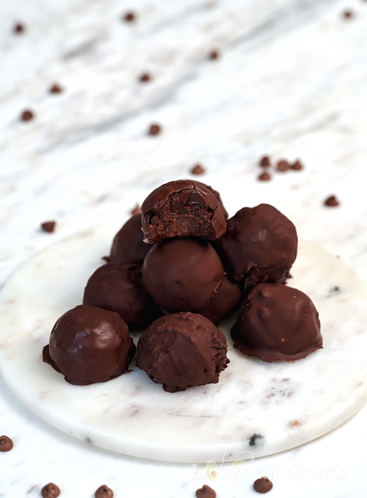 Chocolate Cottage Cheese Truffles 1 Chocolate Cottage Cheese Truffles