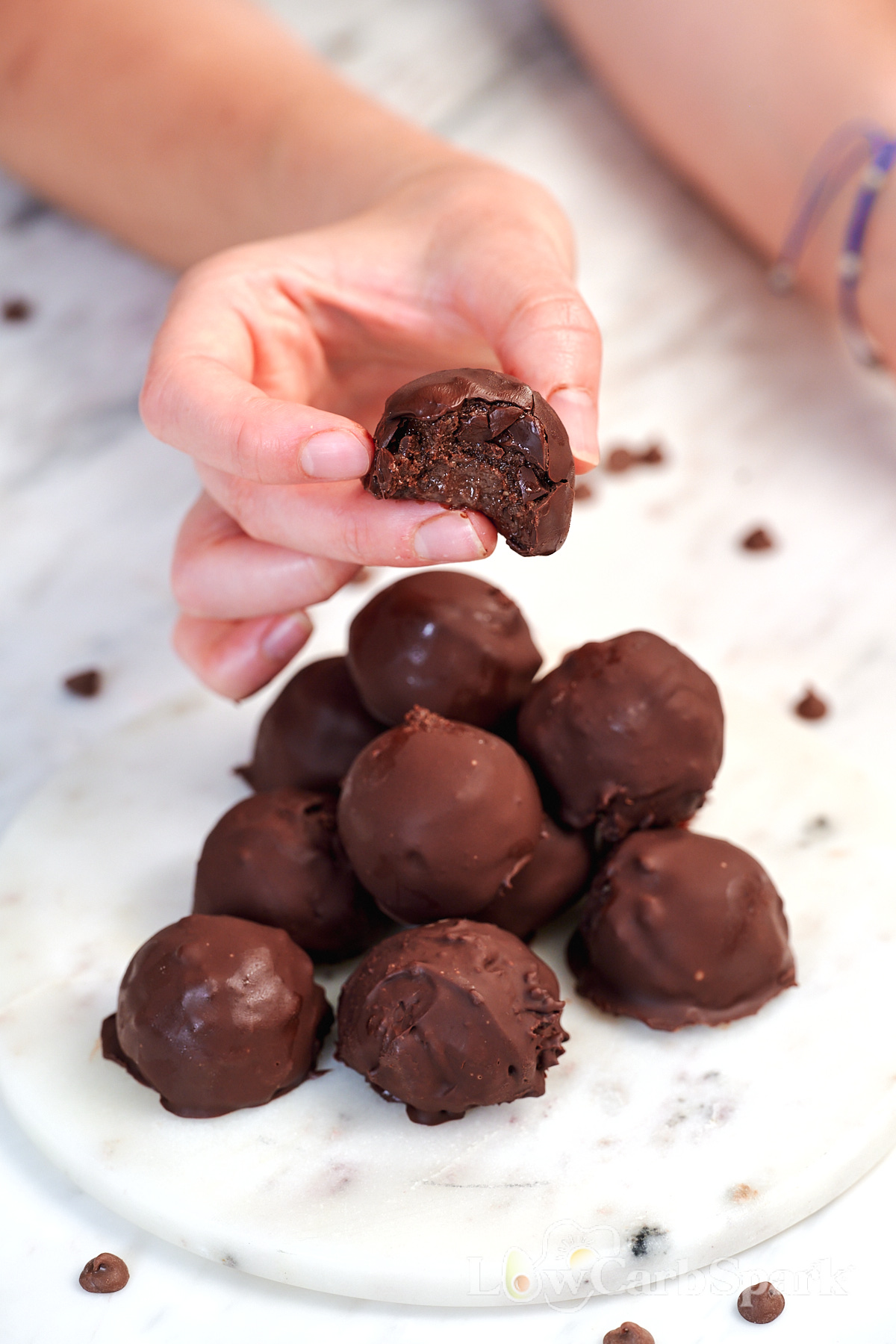 Chocolate Cottage Cheese Truffles 13 Chocolate Cottage Cheese Truffles1